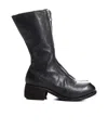 Guidi Pl9 Front Zipper Boots In Black