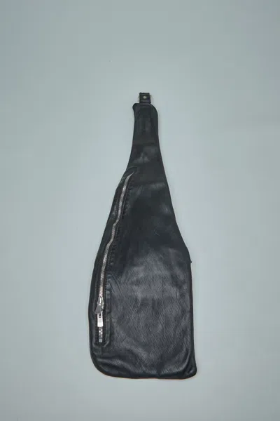 Guidi Q30 Soft Horse Full Grain Vest Cross Body In Black