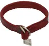 Guidi Red Belt Bracelet In 1006t