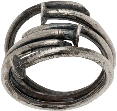 Guidi Silver G-spr5 Ring In Ntr