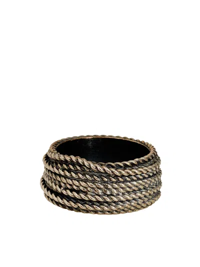 Guidi Silver Ring In Gold