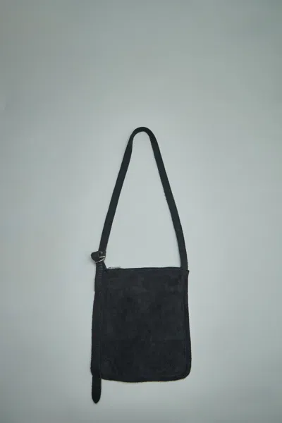 Guidi Small Cross Body Bag Soft Horse Reverse In Black