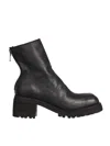 Guidi Thick Heel Booties