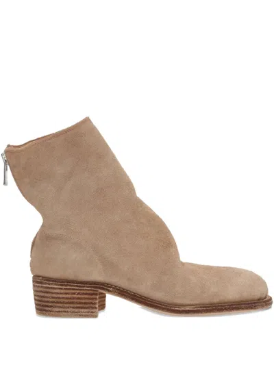 Guidi Suede Ankle Boots