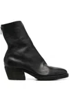 Guidi Men's Texan Boot In Blkt Black