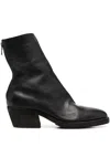 Guidi Men's Texan Boot In Black