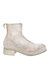 Guidi 40mm Zip-up Ankle Boots In Beige