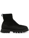 Guidi Zip-fastened Leather Boots In Black