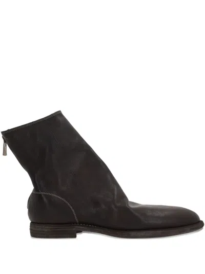 Guidi Zip-fastening Leather Boots