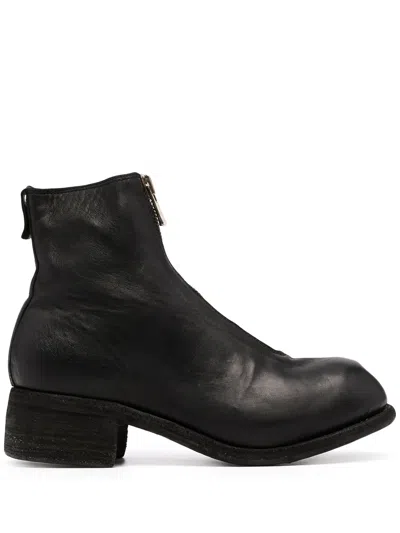 GUIDI ZIP-UP ANKLE BOOTS