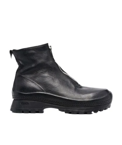 GUIDI ZIPPED ANKLE BOOTS
