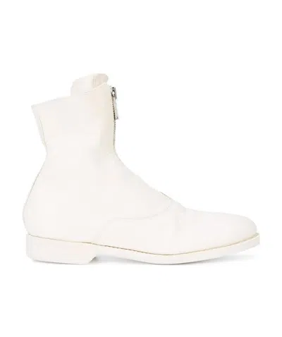 GUIDI ZIPPED ANKLE BOOTS