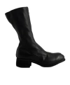 Guidi Zippered Ankle Boots In Black