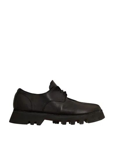 Guidi Zoomorphic Derby Shoe In Multi