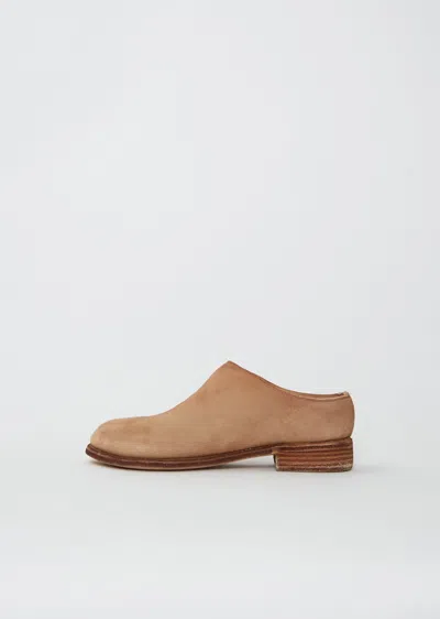 Guidi Zoomorphic Leather Shoes In Brown