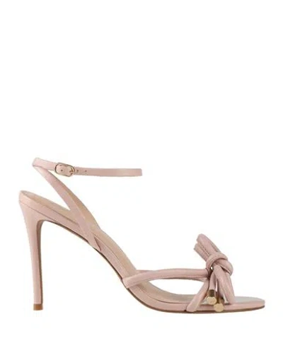 Guilhermina Woman Sandals Light Pink Size 9 Leather