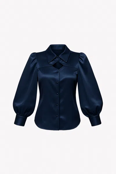 Guillaume Alexandre Women's Angelina Shirt - Blue