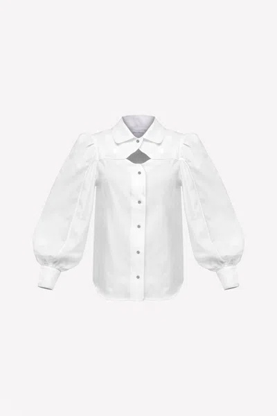 Guillaume Alexandre Women's Angelina Shirt - White