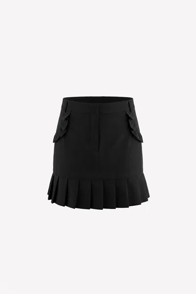 Guillaume Alexandre Women's Black Mini Skirt Selena