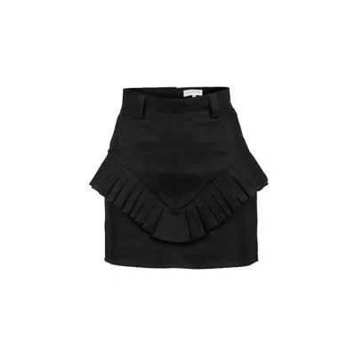 Guillaume Alexandre Women's Karen Skirt - Blue In Black
