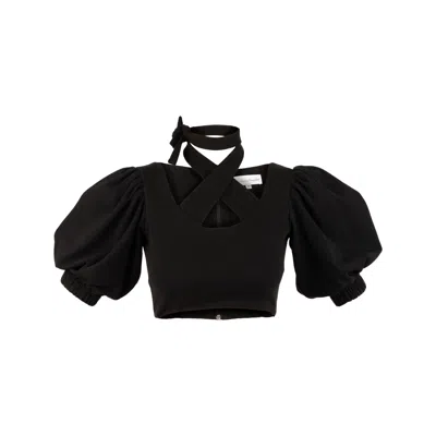 Guillaume Alexandre Women's Marie Pierra Top - Black