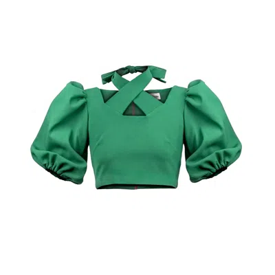 Guillaume Alexandre Women's Marie Pierra Top - Green
