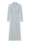 Guinea Women's Pale Blue Dress Coat In Blue