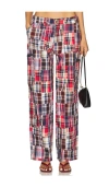 Guizio Adrian Patchwork Pant