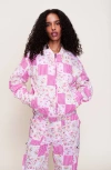 Guizio Adrian Patchwork Bomber In Multi