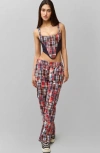 Guizio Adrian Patchwork Pant In Multi
