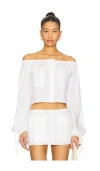 Guizio Akiko Top In White