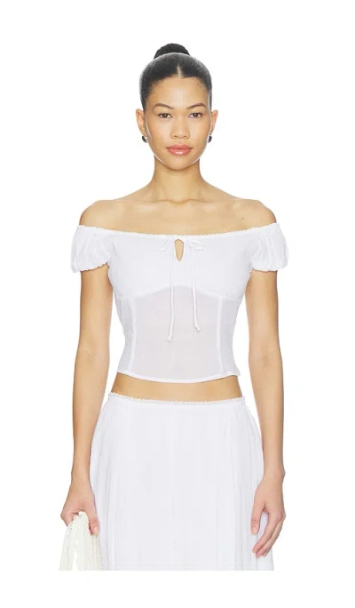 Guizio Anabella Top In White