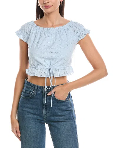 Guizio Ava Top In Blue