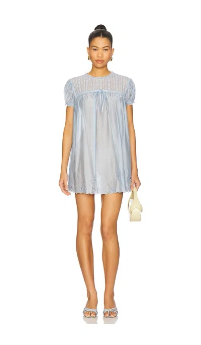 Guizio Aviva Dress In Blue
