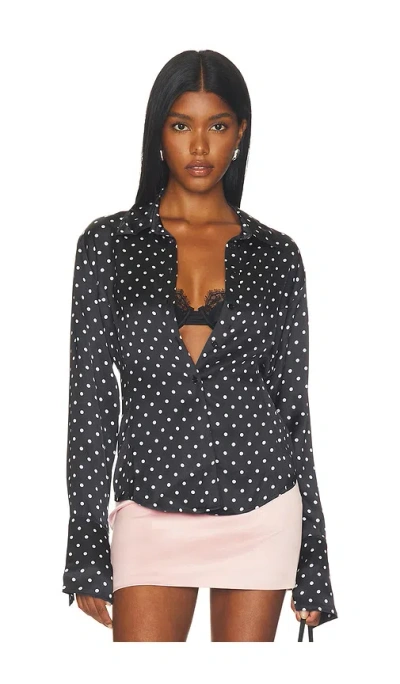 Guizio Bianca Top In Black