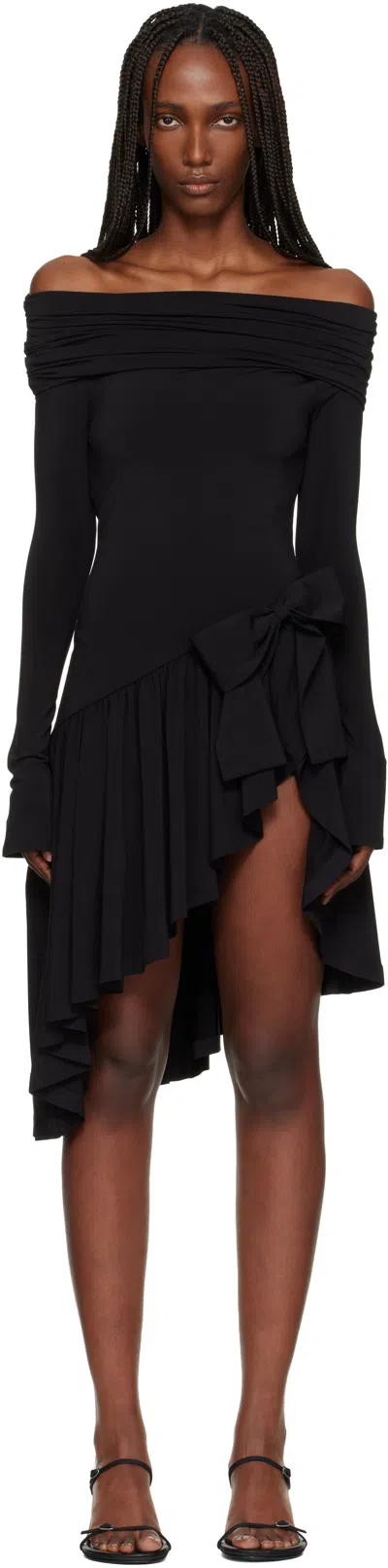 Guizio Black Lola Minidress