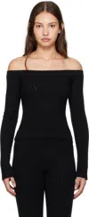 Guizio Black Mia Top In Black