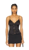 Guizio Blair Top In Black