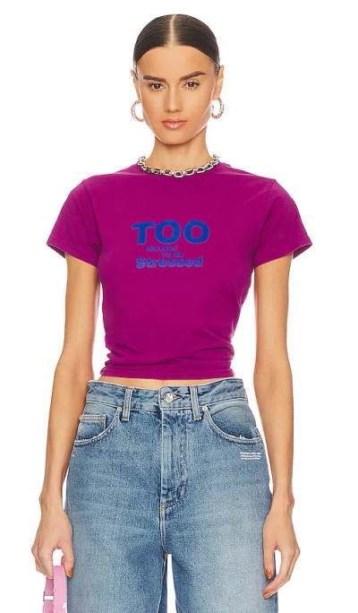 Guizio Blessed Tee In Pink