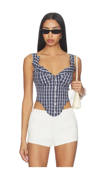 Guizio Chamonix Corset In Blue