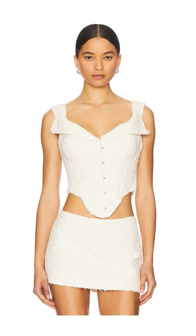 Guizio Chamonix Corset In White