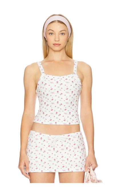 Guizio Dani Terry Tank In Multi