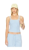 Guizio Dani Terry Tank In Blue