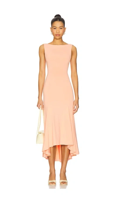 Guizio Daye Midi Dress In Neutral