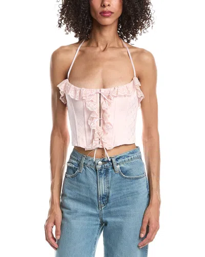 Guizio Eris Lace Corset In Multi