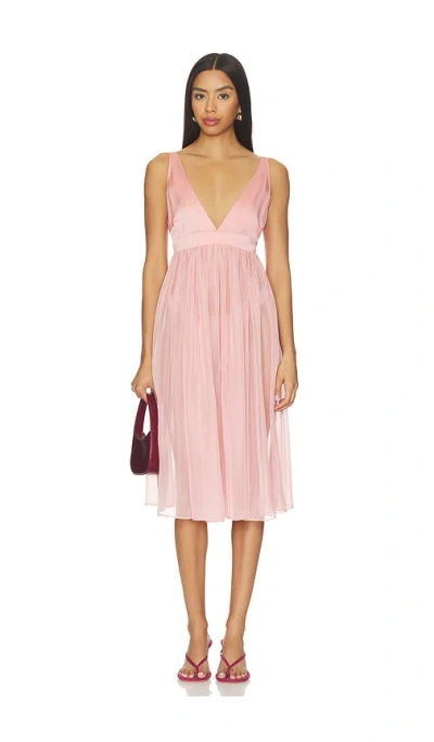 Guizio Fiora Dress In Pink