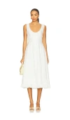 Guizio Florrie Eyelet Dress In White