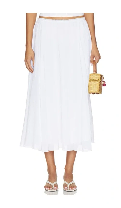 Guizio Formentera Skirt In White