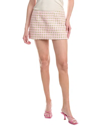 Guizio Halstead Mini Skirt In Pink