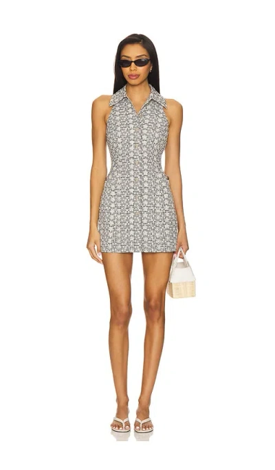 Guizio Isla Gingham Dress In Multi